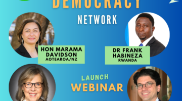 Strengthening Democracy Network launch webinar